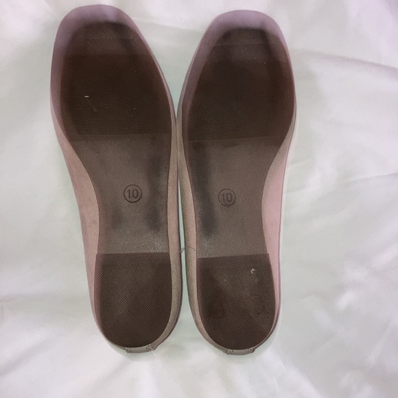 Universal Thread Beige Suede Flats - Picture 3 of 7